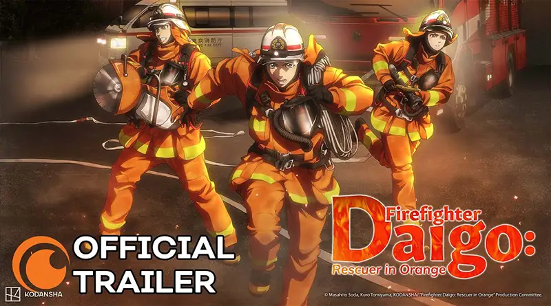 ¡Alerta de fuego! El manga Firefighter Daigo: Rescuer in Orange será adaptado por Crunchyroll